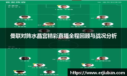 曼联对阵水晶宫精彩直播全程回顾与战况分析